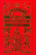 Cover of: Debrett's Peerage and Baronetage 2000 (Debrett's Peerage and Baronetage)