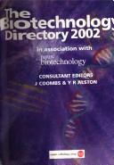 Cover of: The Biotechnology Directory 2002 (Biotechnology Directory, 2002)