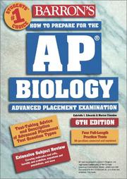 Cover of: How to Prepare for the AP Biology by Gabrielle I. Edwards, Marion Cimmino