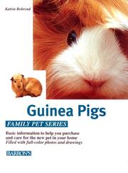 Cover of: Guinea Pig, The by Katrin Behrend
