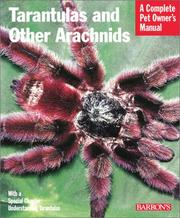 Cover of: Tarantulas and Other Arachnids