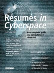 Cover of: Resumes in Cyberspace: Your Complete Guide to a Computerized Job Search