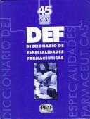 Cover of: Diccionario de especialidades farmacéuticas (1999)