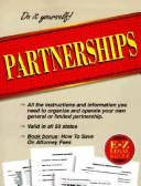 Cover of: Partnership by E-Z Legal Forms Inc