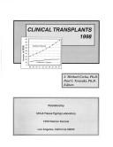 Cover of: Clinical Transplants 1998, Volume 14