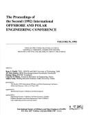 Cover of: proceedings of the Second (1992) International Offshore and Polar Engineering Conference: presented at the Second (1992) International Offshore and Polar Engineering Conference held at San Francisco, USA, 14-19 June 1992