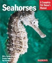 Cover of: Seahorses by Frank Indiviglio