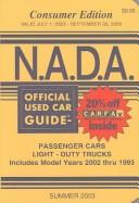 Cover of: N.A.D.A. Official Used Car Guide | Patricia R. Erney