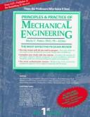 Cover of: Principles & Practice of Mechanical Engineering