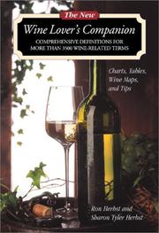 Cover of: The New Wine Lover's Companion