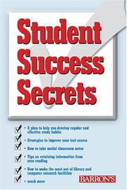 Cover of: Student success secrets by Eric Jensen