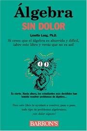 Cover of: Algebra Sin Dolor by Lynette Long