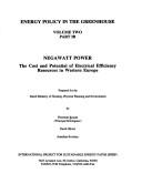 Negawatt power by F. Krause, Jon Koomey, D. Olivier, H. Becht