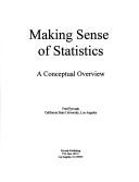 Cover of: Making Sense of Statistics by Fred Pyrczak