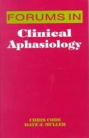 Cover of: Forums In Clinical Aphasiology