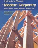 Cover of: Modern Carpentry (Instructor's Manual)