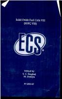 Cover of: Solid Oxide Fuel Cells Viii: (sofc Viii)-pv2003-7