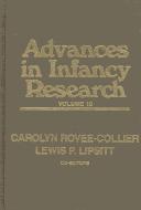 Cover of: Advances in infancy research. by co-editors Carolyn Rovee-Collier, Lewis P. Lipsitt.