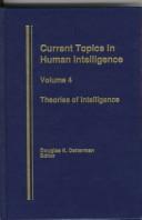 Cover of: Current topics in human intelligence.