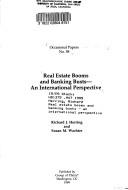 Cover of: Real Estate Booms and Banking Busts: An International Perspective (Occasional Papers)