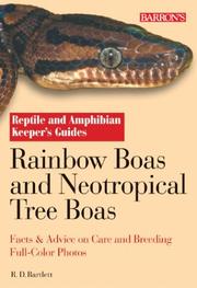 Cover of: Rainbow Boas and Neotropical Tree Boas (Reptile and Amphibian Keeper's Guide)