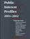 Cover of: Public Interest Profiles, 1998-1999 (Public Interest Profiles)