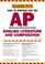 Cover of: Barron's how to prepare for the AP advanced placement exam