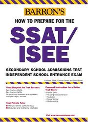 Cover of: How to Prepare for the SSAT/ISEE