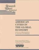 Cover of: American Cities in the Global Economy