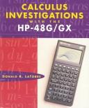 Cover of: Calculus Investigations With the Hp-48G/Gx