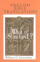 Cover of: English Bible Translations: By What Standard?