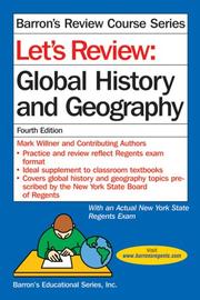 Cover of: Let's Review Global History and Geography