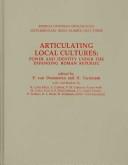 Cover of: Articulating Local Cultures: Power and Identity Under the Expanding Roman Republic (Journal of Roman Archaeology: Jra Supplementary)