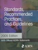 Cover of: Standards, Recommended Practices, And Guidelines by Ramona Conner, Ramona Conner