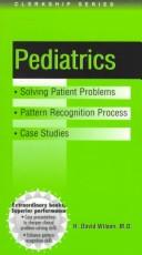 Solving Patient Problems by H. David Wilson