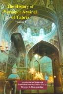 Cover of: History of Vardapet Arak`el of Tabriz (Armenian Studies) by George A. Bournoutian