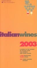 Italian Wines 2003 by Daniele Cernilli