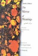 Cover of: The Mirror of Meanings: (Mirat Al-Maani) : A Parallel English-Persian Text (Bibliotheca Iranica. Intellectual Traditions Series, No. 8) by Hamid Ibn Fazl Allah Jamali, A. A. Seyed-Gohrab, Nasr Allah Purjavadi