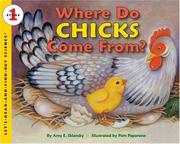 Cover of: Where Do Chicks Come From? (Let's-Read-and-Find-Out Science 1) by Amy E. Sklansky