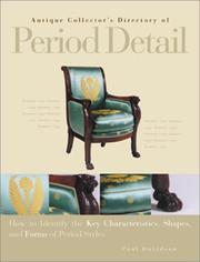 Cover of: Antique Collector's Directory of Period Detail by Deborah Lambert, William Hotopf, Jill Bace, Yvonne Griffiths, Anna Fischel