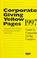 Cover of: Corporate Giving Yellow Pages 1997