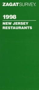 Cover of: Zagat's Survey 1998: New Jersey Restaurants