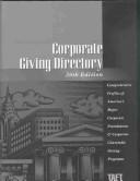 Cover of: Corporate Giving Directory (Taft Corporate Giving Directory)