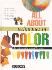 Cover of: All about techniques in color