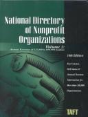 Cover of: National Directory of Nonprofit Organizations 2003