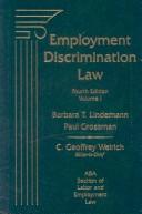 Cover of: Employment Discrimination Law, 4th Edition by Barbara Lindemann, Paul Grossman