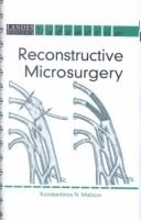 Cover of: Reconstructive Microsurgery (Landes Bioscience Medical Handbook (Vademecum))