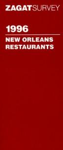 Cover of: Zagatsurvey 1996 New Orleans Restaurants (Zagatsurvey: New Orleans Restaurants)