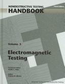 Cover of: Electromagnetic Testing (Nondestructive Testing Handbook) by 