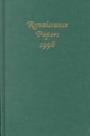 Cover of: Renaissance Papers 1998 (Renaissance Papers)